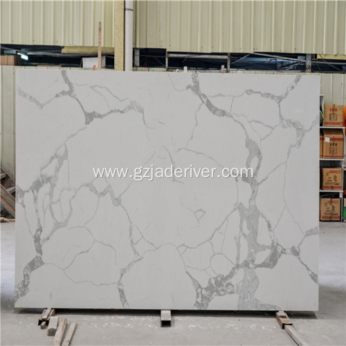 Kitchen Pearl White Quartz Cabinet Counter